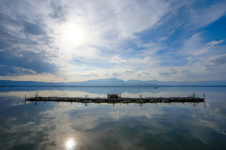  a lake in Phayao province, the North of Thailand. Shooting with