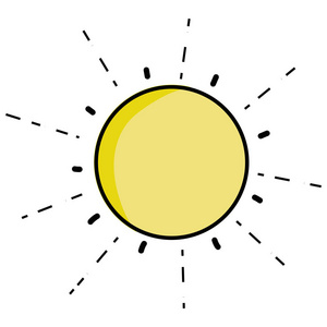 天然太阳光线天气图