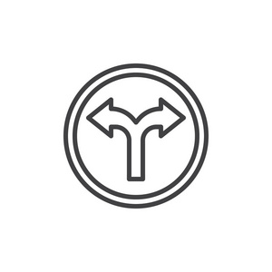 十字交通标志图片