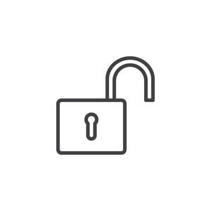 解锁标志图片-解锁标志素材-解锁标志插画-摄图新视界