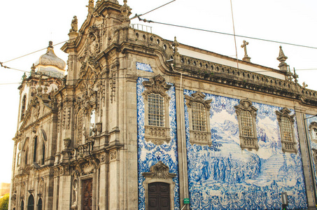 葡萄牙波尔图市中心城市景观