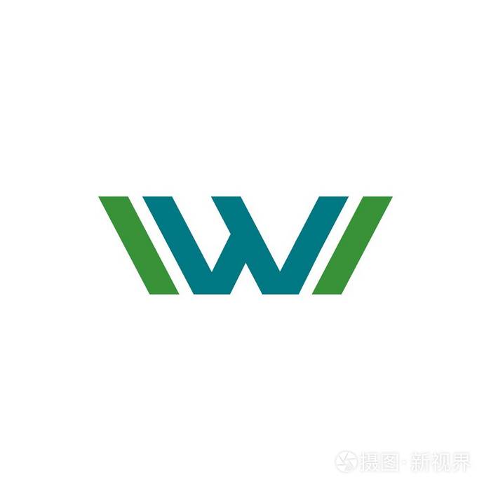 可编辑的字母w想法