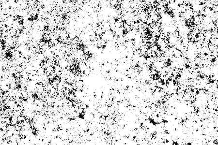 黑白城市纹理矢量与复制空间抽象插图表面灰尘和粗糙脏墙背景与空模板