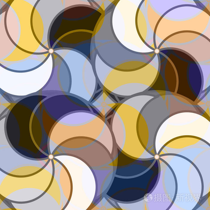 抽象几何彩色图案矢量插图插画-正版商用图片18vuw0-摄图新视界