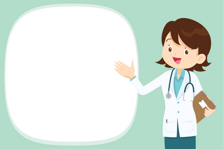 保健概念.工作场所插图的专业医生.照片