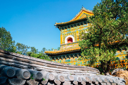 中国北京颐和园历史建筑