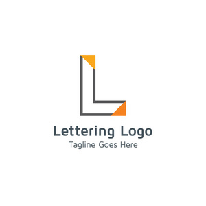 Vector标志字母L适用于商业或贸易商业品牌