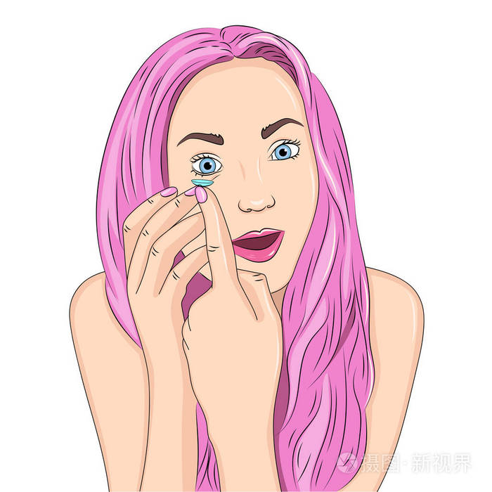 白色背景上的独立对象.向量