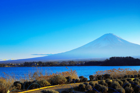 日本富士山。