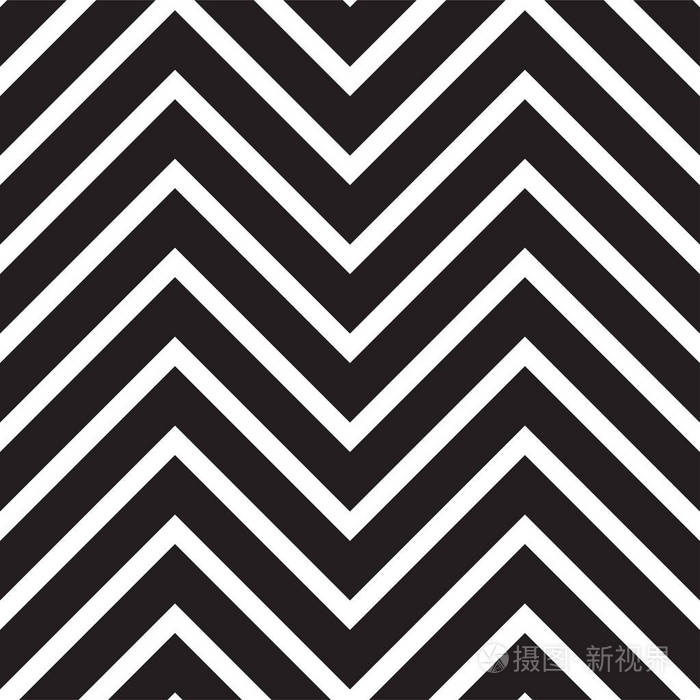 带有线条的抽象几何图案. 现代黑白纹理