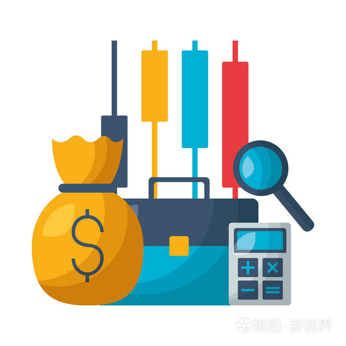 股票市场形象插画-正版商用图片18wujj-摄图新视界