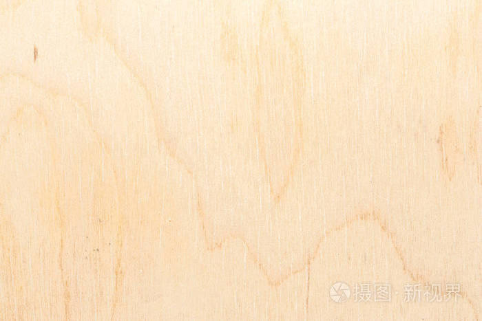真正的天然轻质桦木胶合板.高细节的木材纹理.特写摘要背景