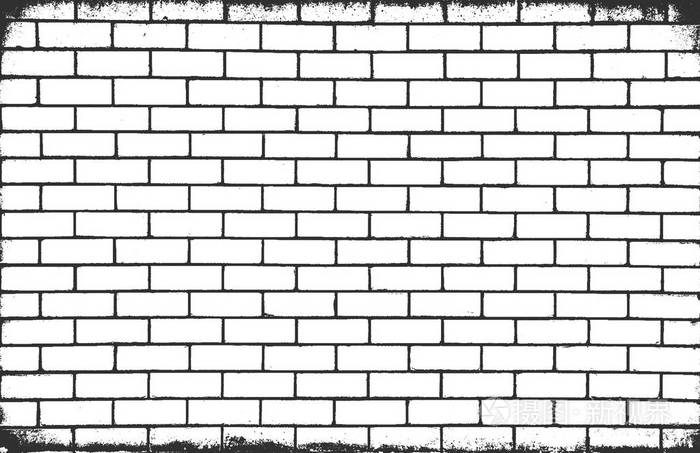 困扰老砖墙质感.eps8矢量.