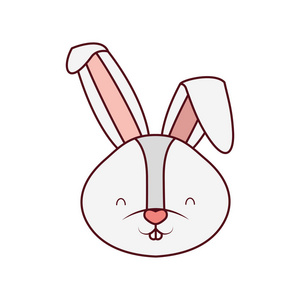 兔子头被隔绝的图标