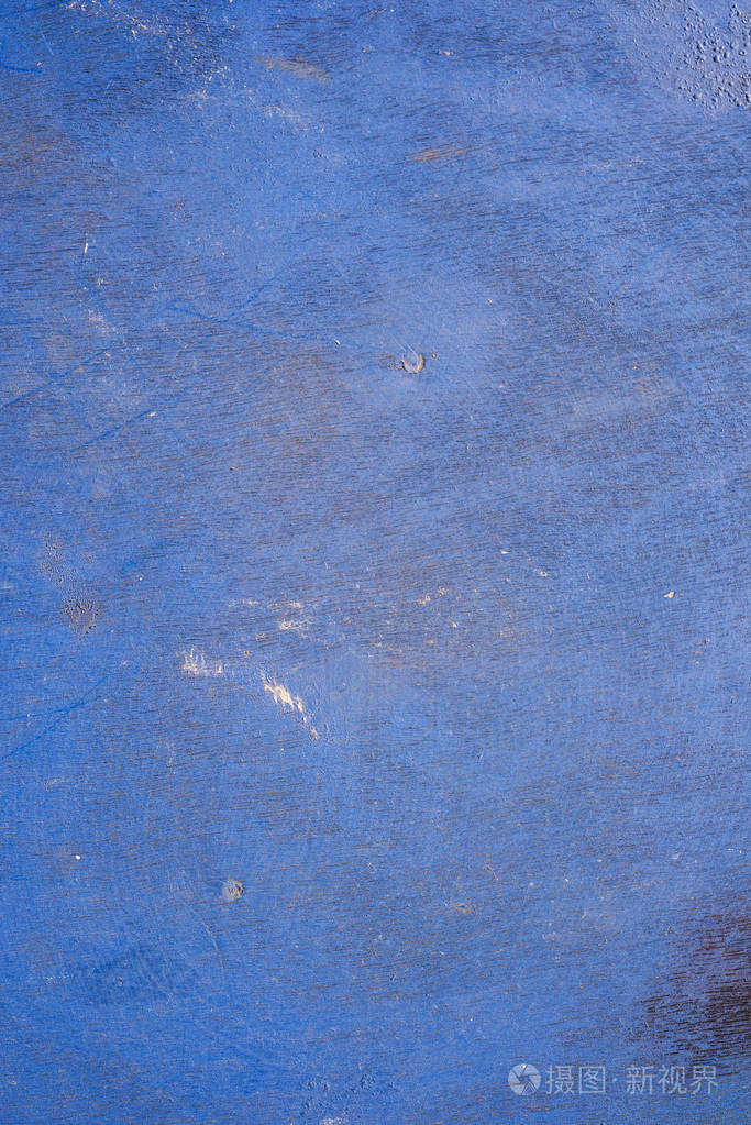 蓝色划痕水泥纹理墙壁背景