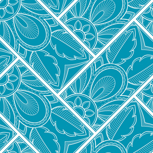 艺术线条图案与蝴蝶图片