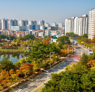 韩国崇州城市景观