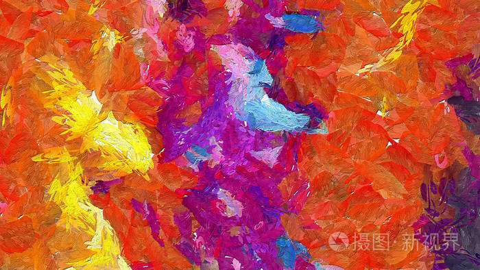 数字艺术抽象模式. 手绘现代风格艺术版画. 未来主义的艺术品.