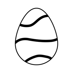 快乐的复活节画鸡蛋