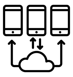 手机数据传输图片-手机数据传输素材-手机数据传输插画-摄图新视界