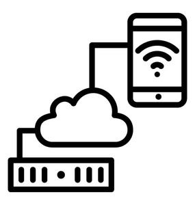 网络共享的线路图标图片