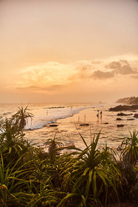 日落时可以欣赏到印度洋的壮丽景色