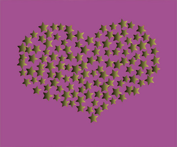 星空之心.矢量设计照片