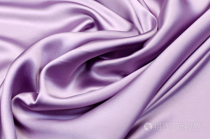 丝绸缎纹织物的灰紫色