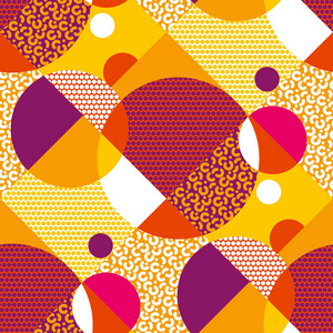 手绘重叠图案图片