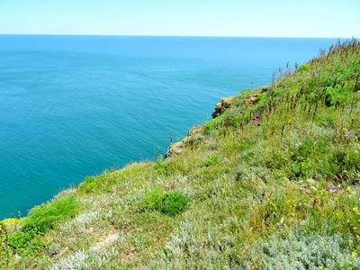 从保加利亚黑海沿岸卡利亚克拉自然保护区观看