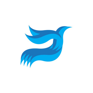 鸟类矢量标志图片