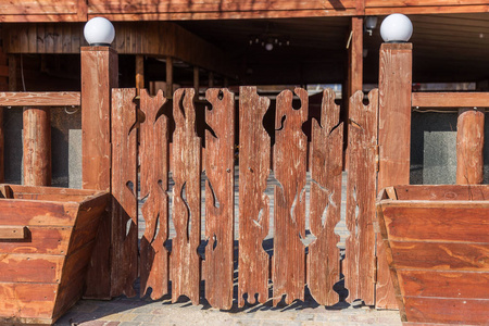 老式的栅栏图片