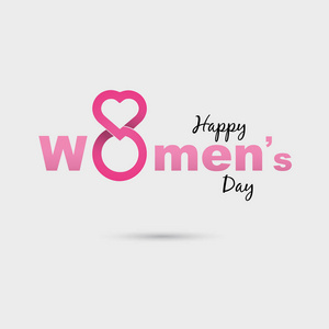 s Day Typographical Design Elements.International Women39