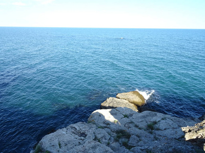 海景从港口壁纸背景关闭