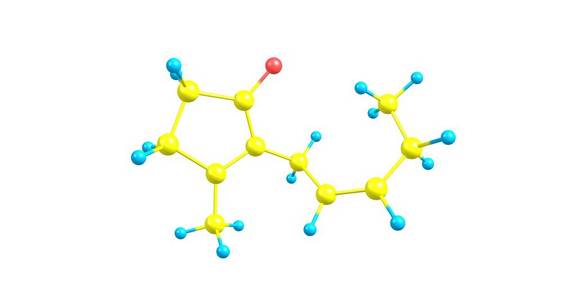 科学酮茉莉酮是一种有机化合物,是茉莉花油的挥发性部分.