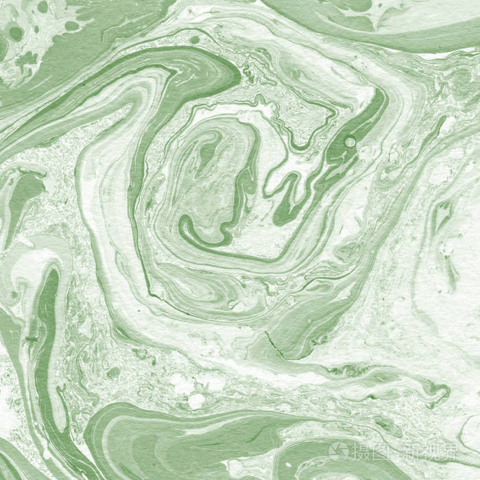 创意绿色大理石表面为背景