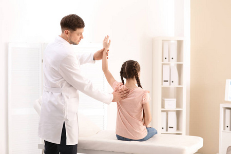 脊医检查小儿背痛临床图片