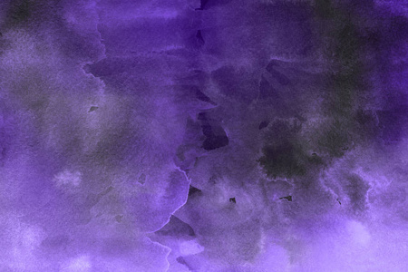 抽象紫罗兰水彩背景纹理