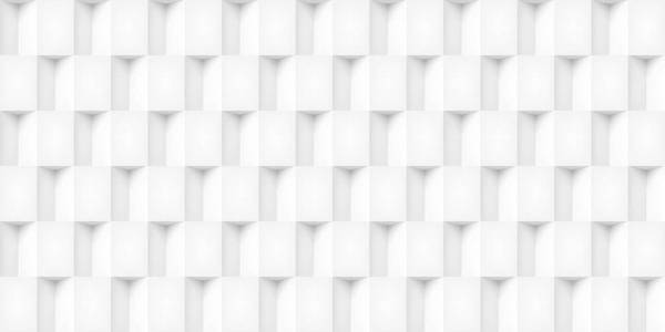 体积逼真矢量立方体纹理光几何无缝瓷砖图案设计白色背景为您项目