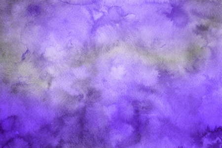 抽象紫罗兰水彩背景，质感.