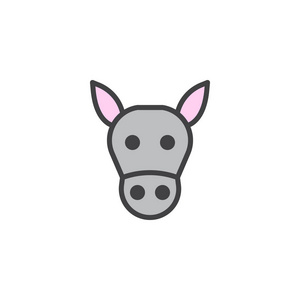 驴头图片-驴头素材-驴头插画-摄图新视界