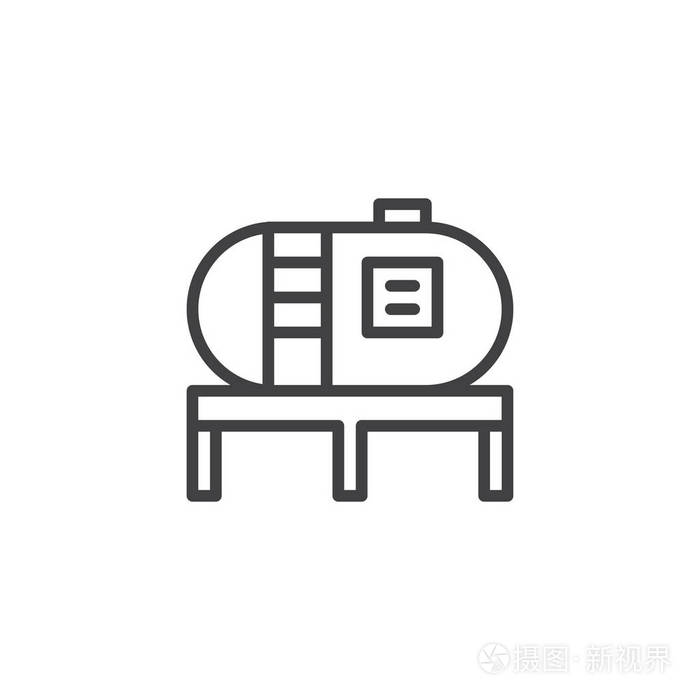 符号标志插图. 像素完美矢量图形