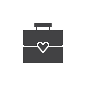 s bag simple solid icon. Symbol, logo illustration. Pixel perfec