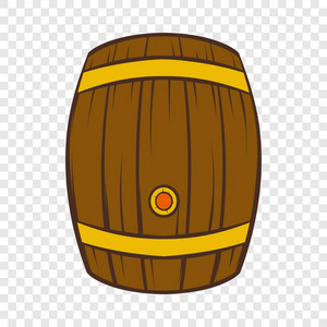 漫画卡通啤酒桶图片