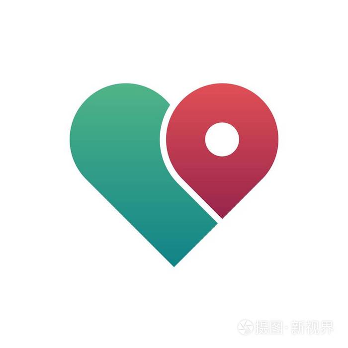 心爱浪漫的标志设计