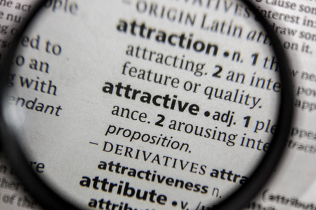 词典中有吸引力的词或短语。