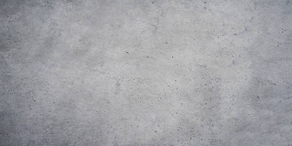 水泥和混凝土纹理背景。 抹灰混凝土墙或水泥地面粗糙建筑材料的灰色。