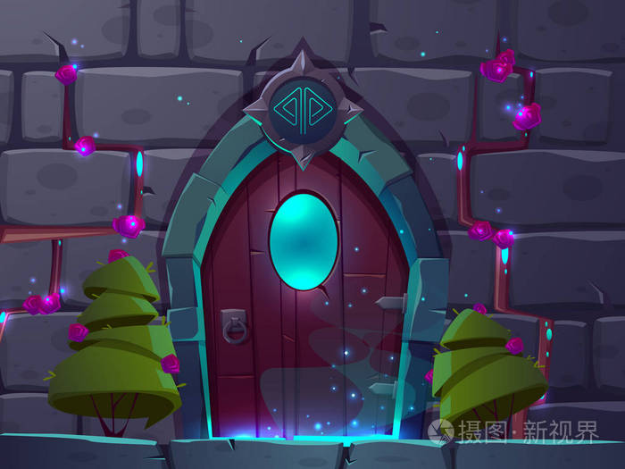 向量动画片木魔术门, 神秘门户