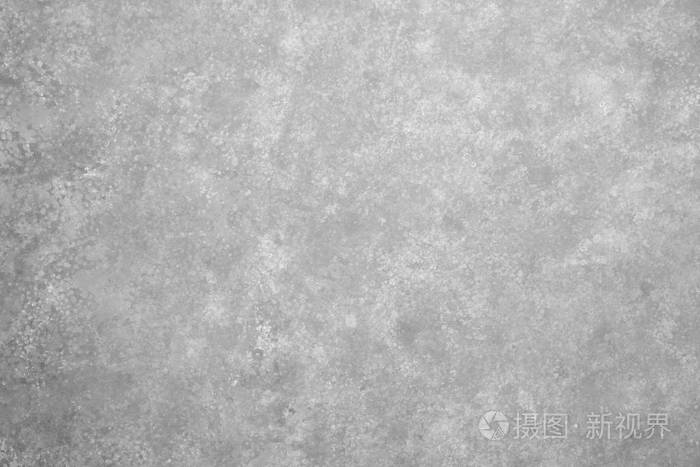 浅灰色白色纹理画在画布上. 空白抽象复古背景与复制空间. 背景有棉花