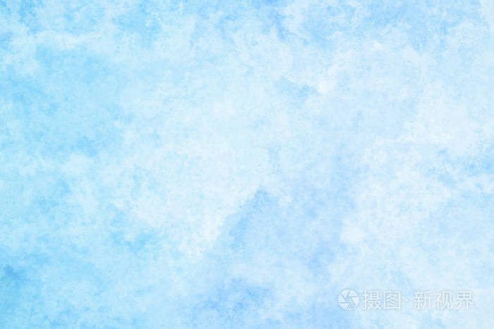 混沌的浅色水彩背景纹理空白抽象轻水彩纸背景与复制空间